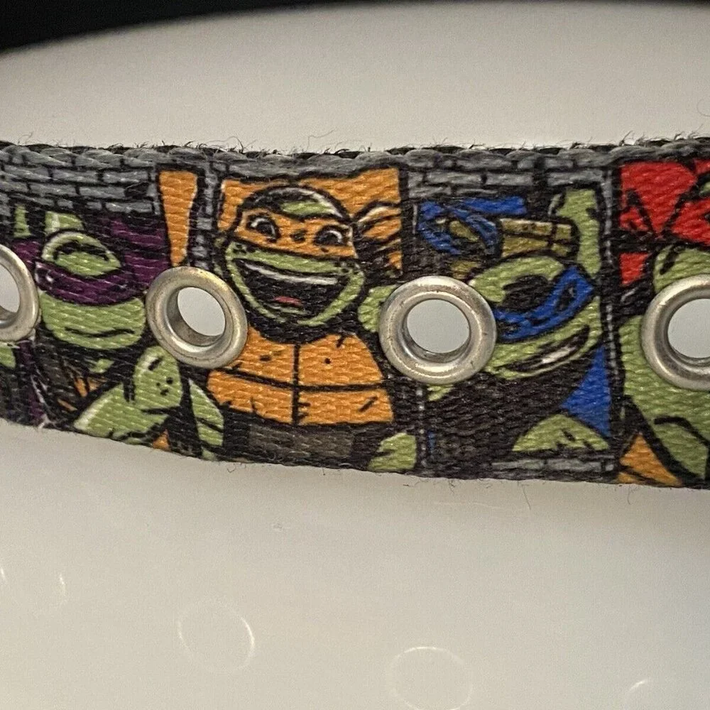 Teenage Mutant Ninja Turtles TMNT Belt w Buckle Youth Medium 24